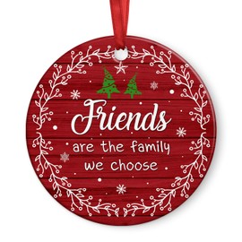 Friends Christmas Ornaments 2024, Best Friend Christmas Ornaments, Friendship Gifts for Women Friends - Best Friend Ornaments for Christmas Tree, Best Friend