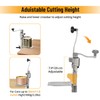 Manual Table Can Opener for Cans Up to 15.7”/40cm, Heavy-Duty