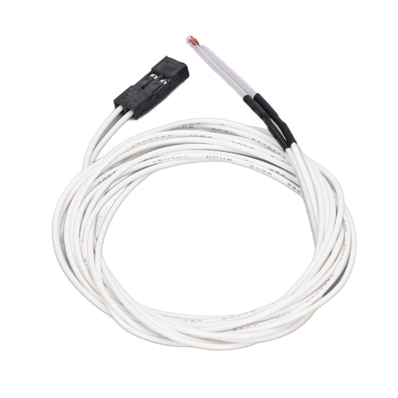 6Pcs Thermistor Wires with Terminal 6Pcs Heating Rods 3D Printer