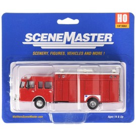 Walthers SceneMaster Haz Mat Fire Truck