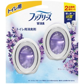 Febreze Toilet Deodorizing Air Freshener, Clean Lavender, 0.2 fl oz (6 ml) x 2 Packs