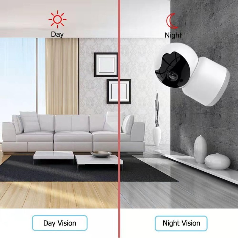 Bawofu Home Security Camera, Tuya 3MP Indoor Pan-Tilt Smart Camera