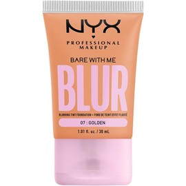 NYX Professional Makeup, Bare With Me Tint Blur, Base Rostro, Golden