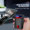 DIENQI Wallet for Men, Mens Minimalist Wallet 11 Cards, Slim