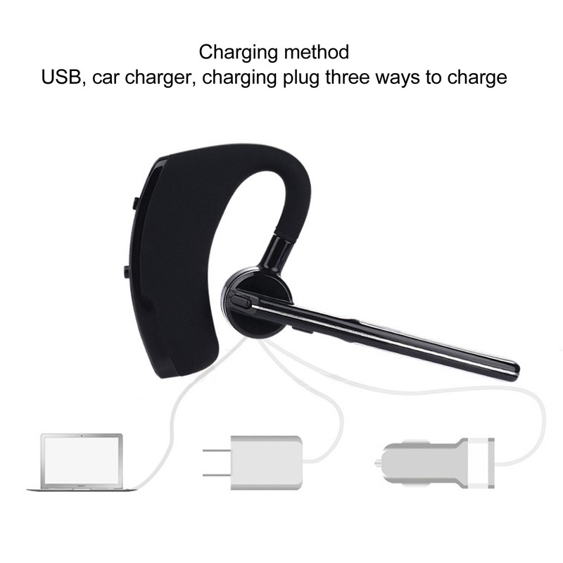Bluetooth Earpiece Multifunction Noise Canceling Hands Free Call Built in