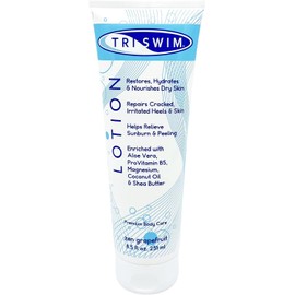 TRISWIM Swimmers Lotion Moisturizing Skin Repair with Aloe Vera & Vitamins