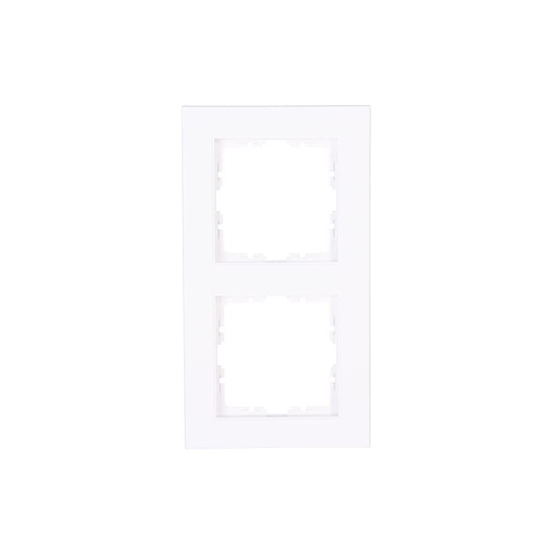 Kopp HK07 Cover Frame 2-Way Arctic White