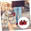 Gatuida Poop Pouch Dispenser Portable Puppy Snack Bag Breathable Easy