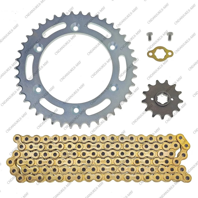 Kit Arrastre Sprocket Para Italika Dm150 Dm 150 Roja Reforza
