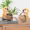 VelluraCove Dog Candy dish Candy bowl, key bowl for entryway
