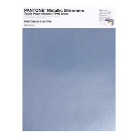 Pantone Metallic Shimmer TPM, 8.5x11 Inch Sheet, 20-0140 Slipstream