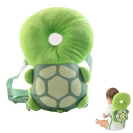Baby Head Protectors Pillows,Baby Backpack Head Protector,Adjustable Size Baby Head Protectors,Toddler Helmet Age 4-24 Months,Baby Sitting Support,Infant Carriers,Infant Toddlers (Turtle)