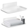 Zisqerts Foldable Wall Shelf for Bathroom & Kitchen, 2 Pcs