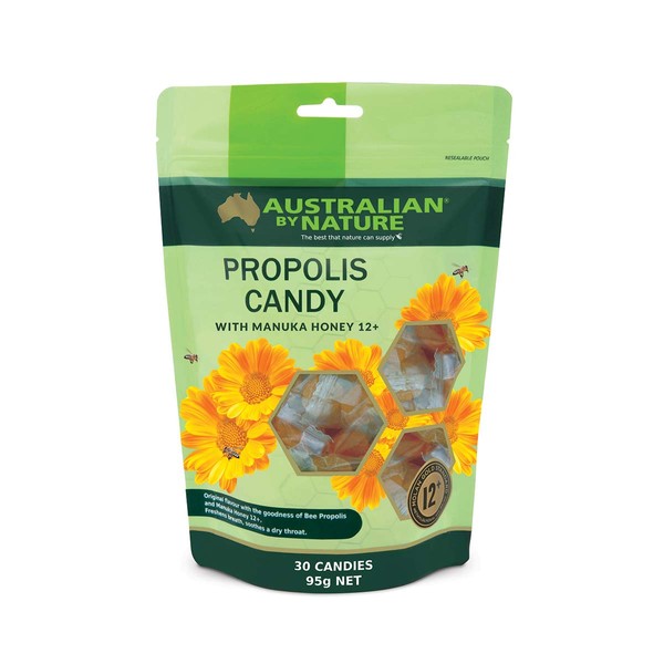 Australian By Nature Propolis Candy with Manuka Honey 12+ (MGO