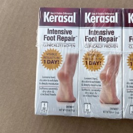 Kerasal 4 Pack KERASAL Intensive Foot Repair Ointment .5 oz ea New Sealed