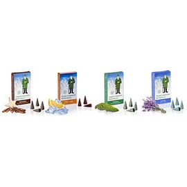 Original Crottendorfer Incense Cones, 4 Varieties in One Set, Various Fragrances