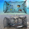 Reuse Fishing Net Bait Fishing Net Foldable Bait Fish Trap