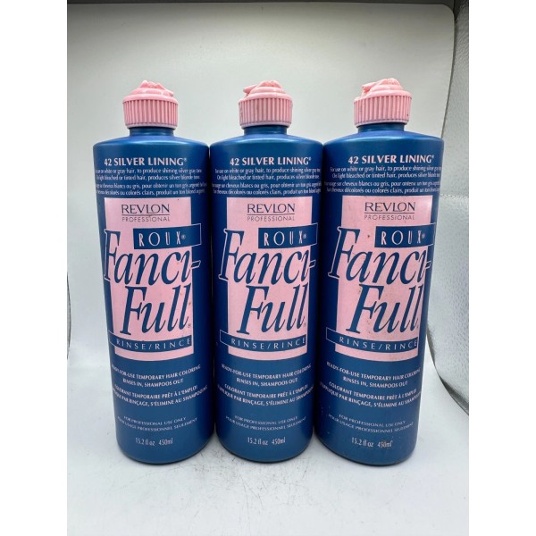 Roux (3) Roux Fanci-Full Rinse #42 Silver Lining ORIGINAL FORMULA