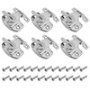 ZIUZI 6 Sets Table Leaf Latch Lock Hardware Heavy Duty