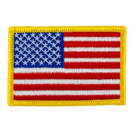 US Flag Patch (Sew-on) (144) 3" x 2" Embroidered Patch 53878