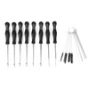 Carburetor Adjuster Tool Carb Screwdriver Clean Brush Tool Set Repair