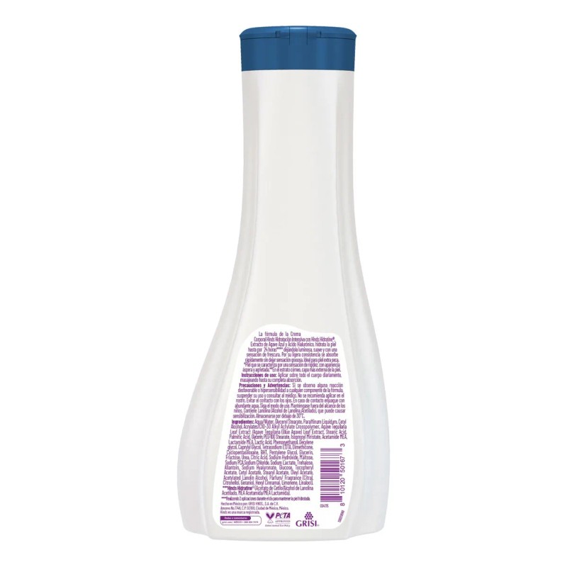 Hinds Crema Corporal Agave Azul Ácido Hialurónico 400 Piel Extra