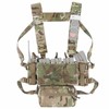 Krydex Tactical Chest Rig Padded Shoulder Strap Laser Cut H-Harness