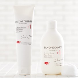 EARTHEART Hair Quality Improvement Damage Care Silk One Charge Shampoo & Hair Pack Set, Made in Japan, Salon Born