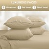 Luxury Silky Soft Bed Sheet Set, 6 Piece,Full Size, Fits