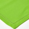 HOMESCAPES - Set of 4 - Napkins - Lime Green