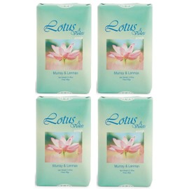 Generic Murray & Lanman Lotus & Violets Soap Bar 3.35 Oz (Pack of 4)