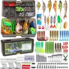 THKFISH Fishing Lures Kit, Bass Fishing Gear Kit for Freshwater