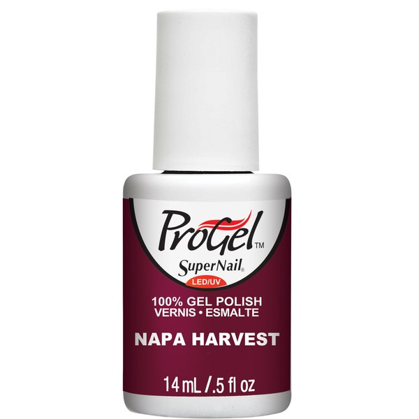 Supernail Progel Nail Lacquer, Napa Harvest, 0.5 Fluid Ounce