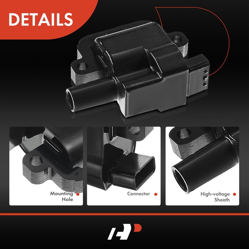 A-Premium Paquete de bobinas de encendido compatible con Land Rover