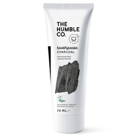 Humble Natural Toothpaste - Toothpaste - with Fluoride - Charcoal - Activated Carbon 3 x 75 ml