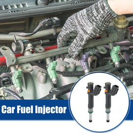 ACROPIX Car Fuel Injector Nozzle Fit for Nissan Versa 2012-2016 for Nissan Versa Note 1.6 2014-2016 No.16600-1KT0A - Pack of 4