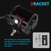 PICAA LED Work Light 2 x 4 Inch 10 cm