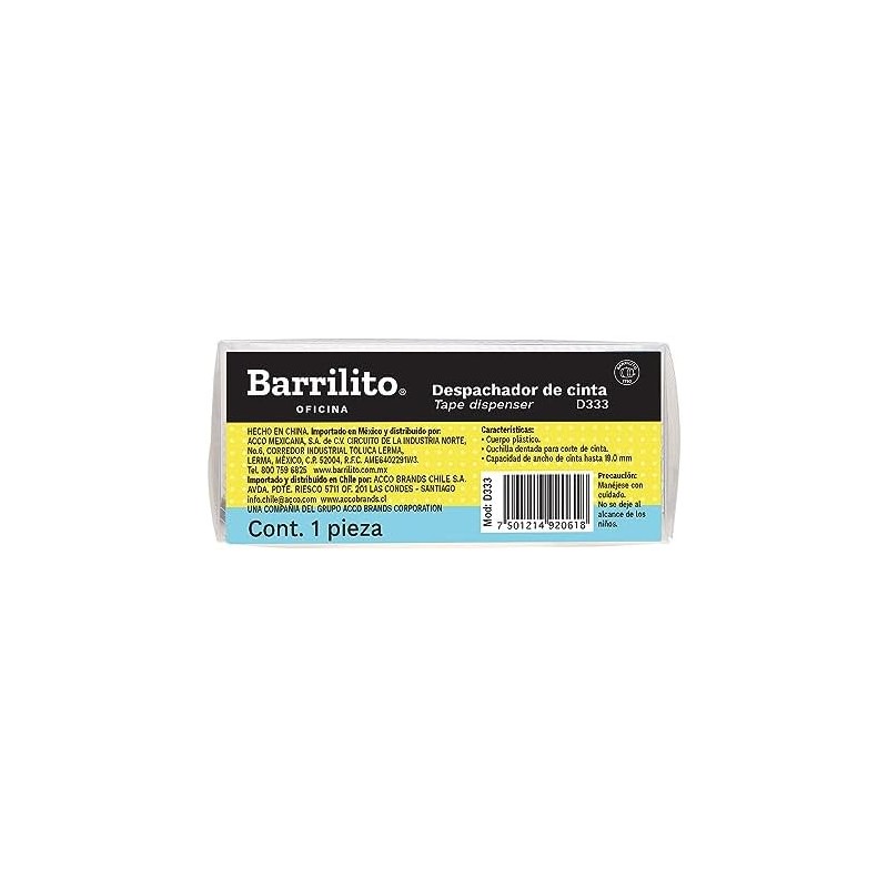 Barrilito Despachador de Cinta Mediano D333