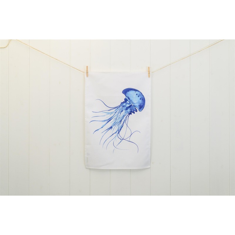 Jellyfish Tea Towel