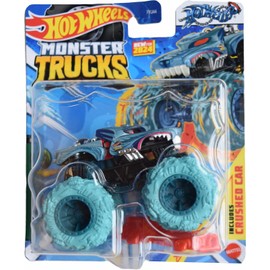 Hot Wheels Monster Trucks New for 2024 1:64 Scale (Beast Bashers Hotweiler 6/6)