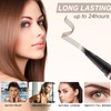 Eyebrow Pencil,2-in-1 Waterproof Eyebrow Pen with 4 Tip Brow Pen