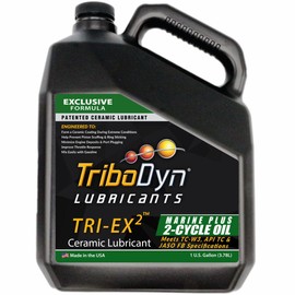 TriboDyn Marine Plus 2 Stroke Oil with Ceramic Coating - 1 Gallon