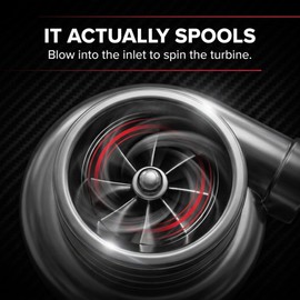 Hitt Brands - Llavero turbo para llaves de coche, anillo de llaves de turbina giratoria realista, accesorio de llavero de coche genial para hombres y mujeres, soporte de llaves de metal, regalo