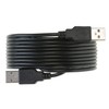 USB 2.0 Type Cable A Male to A Male Black/White
