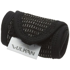 Vulkan Advanced Elastic Handgelenkauflagen, Sicher und Wegfahrsperre mit Daumenschlaufe und Open Finger für Funktionalität, Komfortable und flexible Handgelenkstütze Wrap, Schwarz oder Rosa