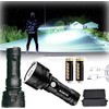 Linterna LED ultra brillante, 30000-100000 lúmenes de alta potencia, impermeable,