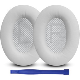 Ear Pads for Bose QC45 / QC SE, Replacement Ear Pads for Bose QuietComfort 45 (QC45)/QuietComfort SE (QC SE)/New Quiet Comfort Wireless Over-Ear Headphones Replacement Pads (White)