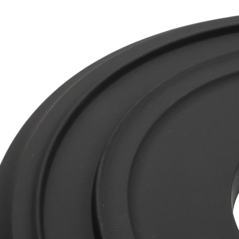 HEVSTIL Black Ceiling Medallion PU Ceiling Medallion for Light Fixtures
