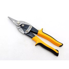 Morris Aviation Tin Snips, Straight Cut, Heavy-Duty, For Metal, Plastic, Paper #54354