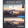 Sarmert C1 5K Dash Cam, Built-in GPS 5G WiFi, 5K/4K/2.5K